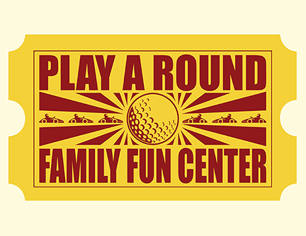Play a Round Family Fun Center (Logo, Adobe Illustrator)