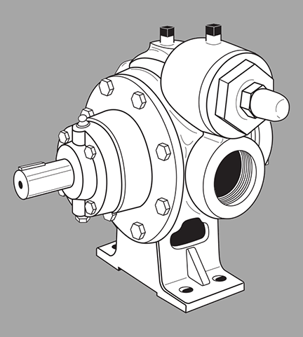 Transfer Pump (Catalogue Illustration, Adobe Illustrator)