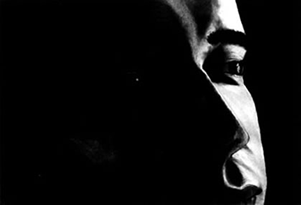 Portrait (Charcoal on Board)