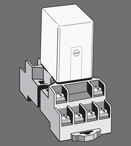 Covered Relay (Catalogue Illustration, Adobe Illustrator)
