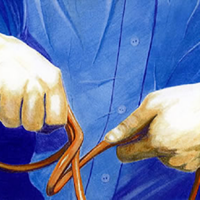 The Knot (Watercolor on Board)